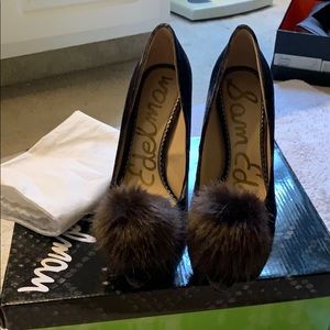 Sam Edelman size 8 Pom Pom heel.  Never worn.